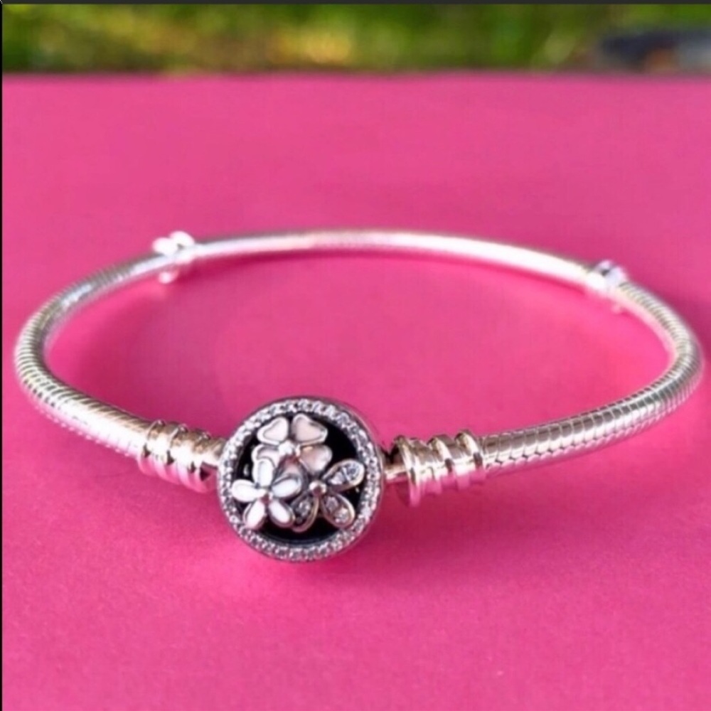 Pandora Poetic Blooms Bracelet 7.5” (19 cm)